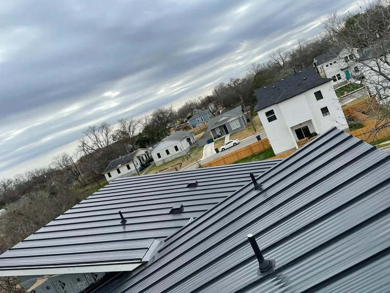 Standing seam metal roof panels with vents for Skylight Repair in Fergus Falls
